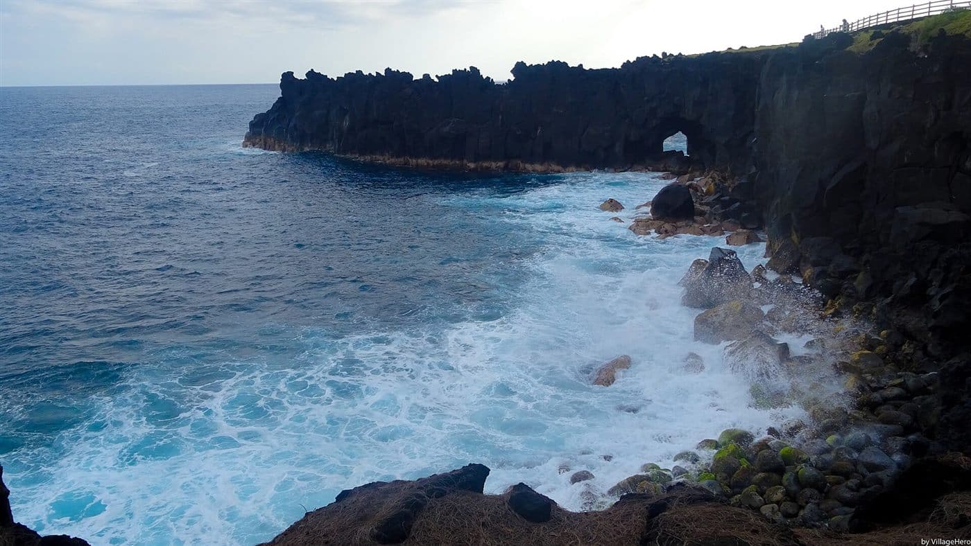 Côte de lave du Cap Méchant